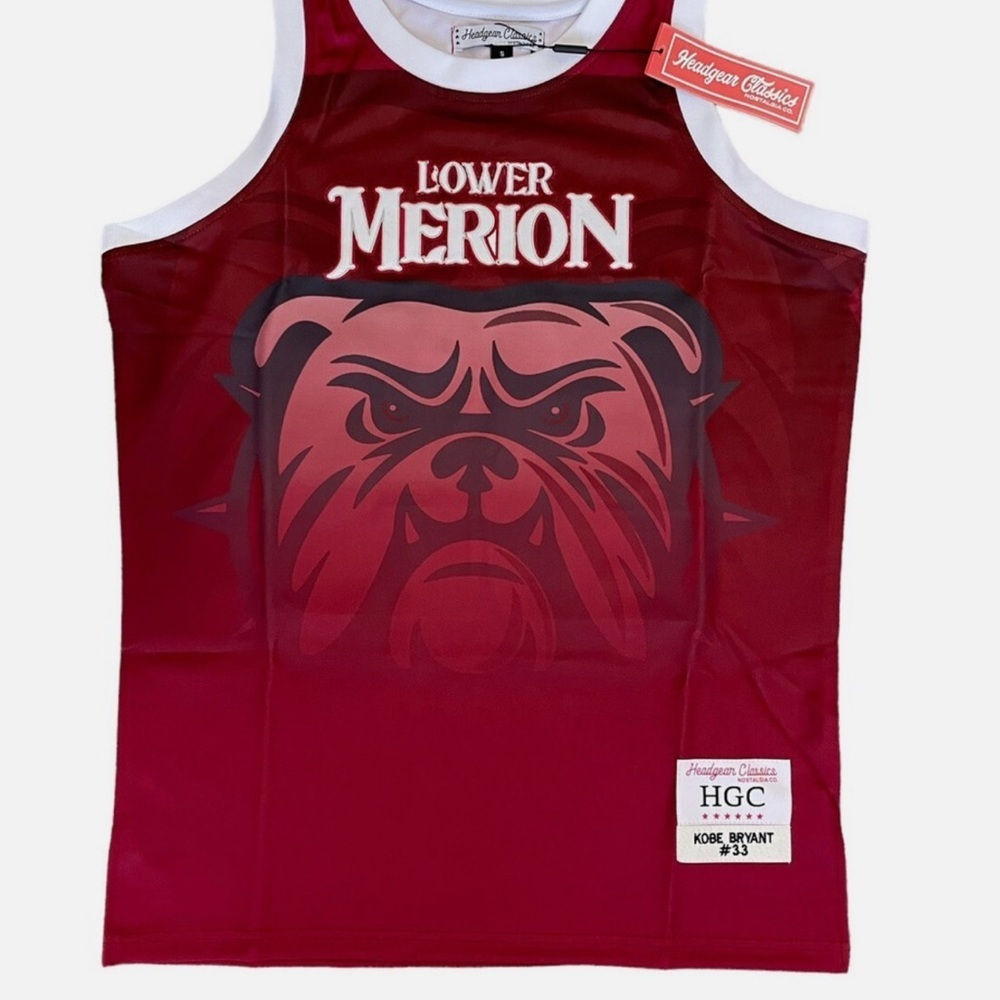 Kobe Bryant Lower Merion High School #33 Authentic Basketball Jersey
